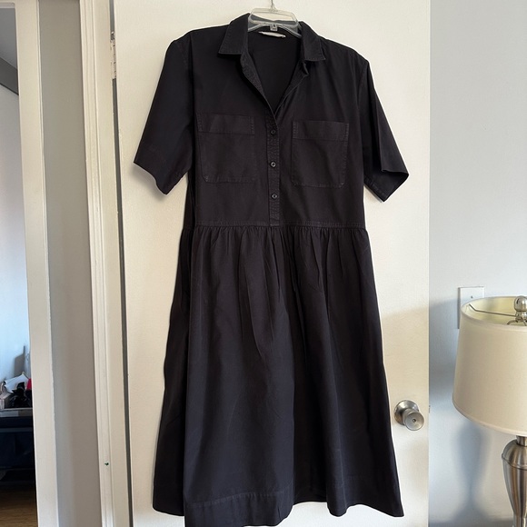 Everlane Cotton Poplin Shirtdress. - Picture 2 of 8